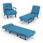 Fauteuil Convertible 6 Positions avec Coussin - Image 2